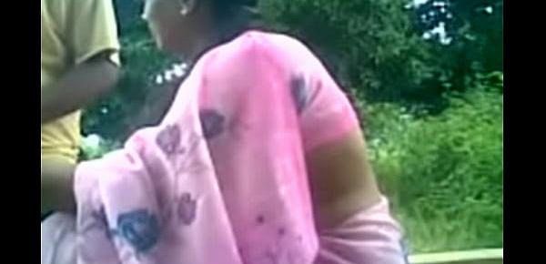  Daring Desi Aunty Sucks Uncles Cock Outside in the Park.MP4